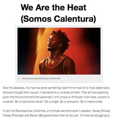 We Are the Heat (Somos Calentura)